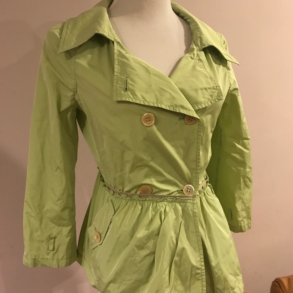 Valentino Mint Green Trench